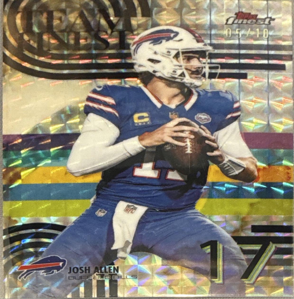 Josh Allen [Black Refractor] #TF-1