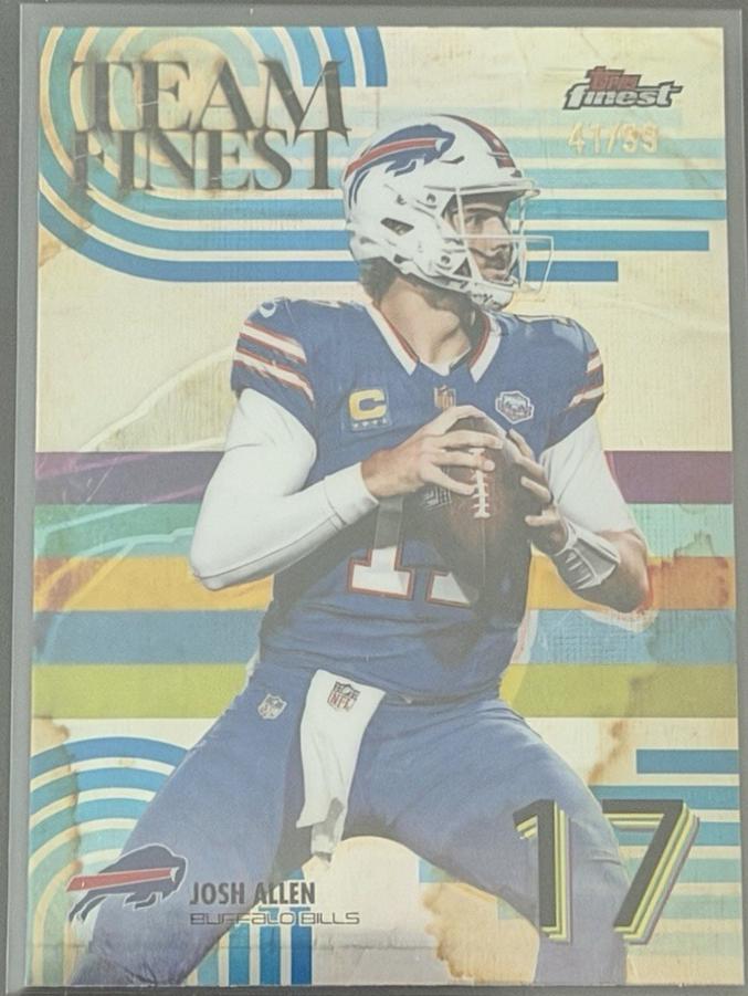 Josh Allen [Blue Refractor] #TF-1