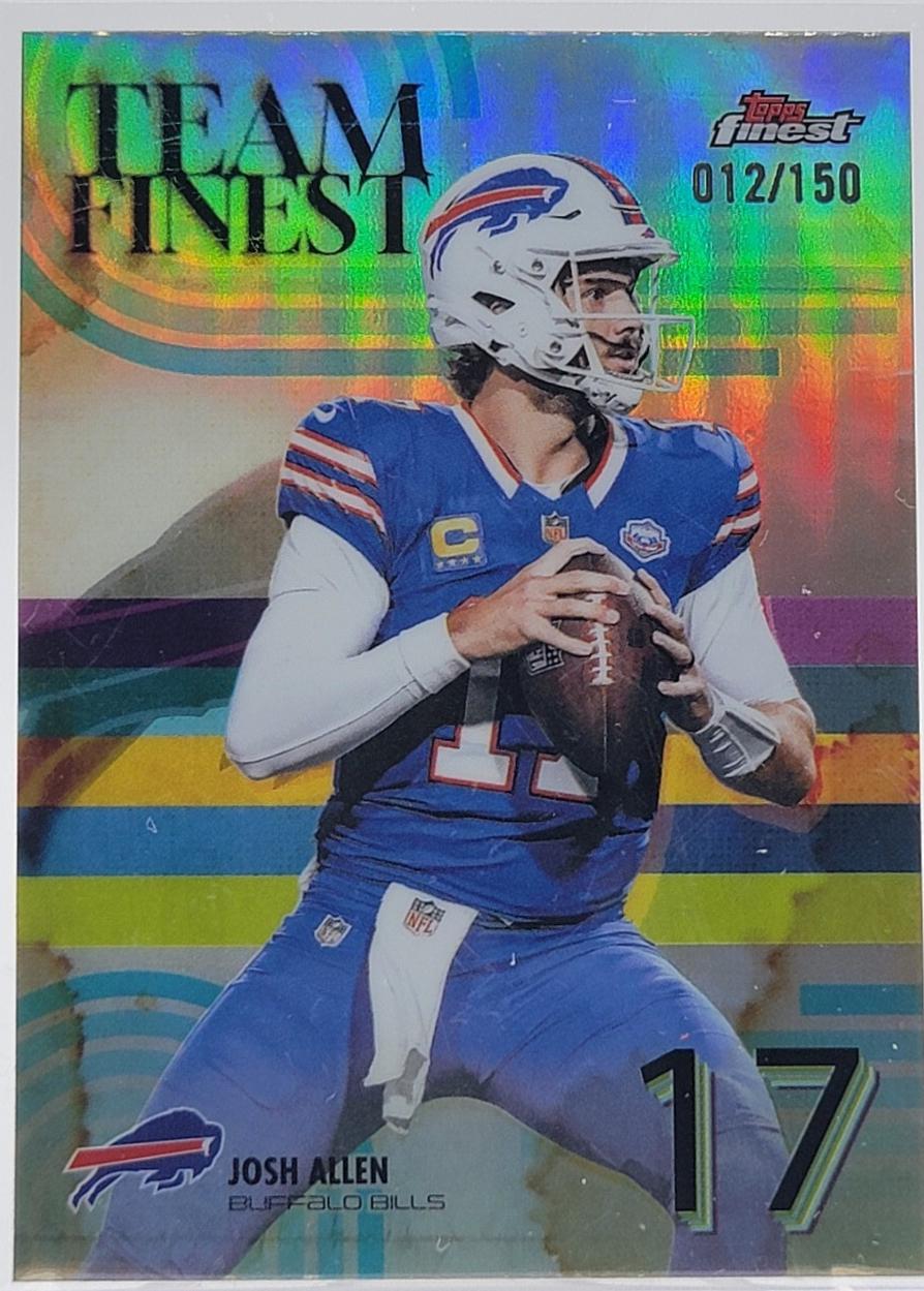 Josh Allen [Sky Blue Refractor] #TF-1