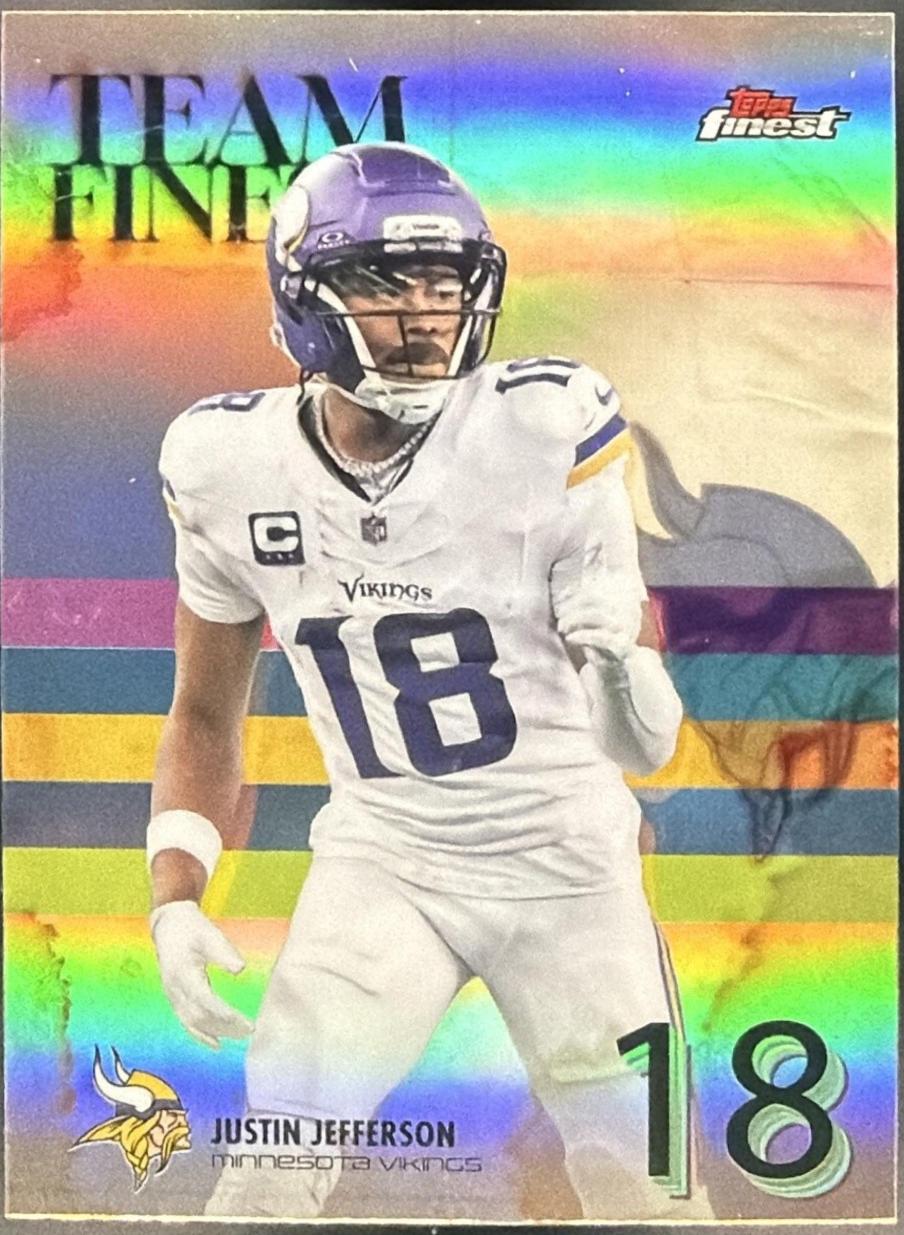 Justin Jefferson [Refractor] #TF-8