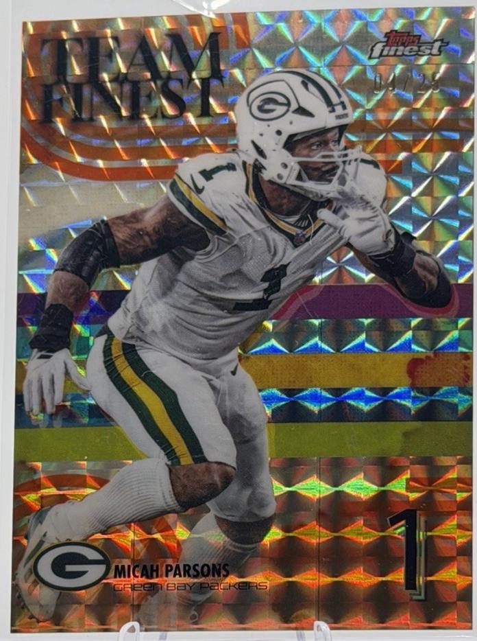 Micah Parsons [Orange Refractor] #TF-10