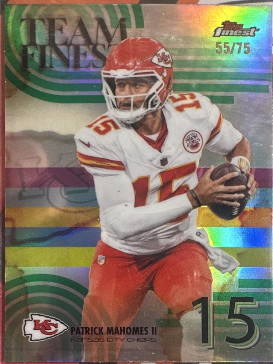Patrick Mahomes II [Green Refractor] #TF-3