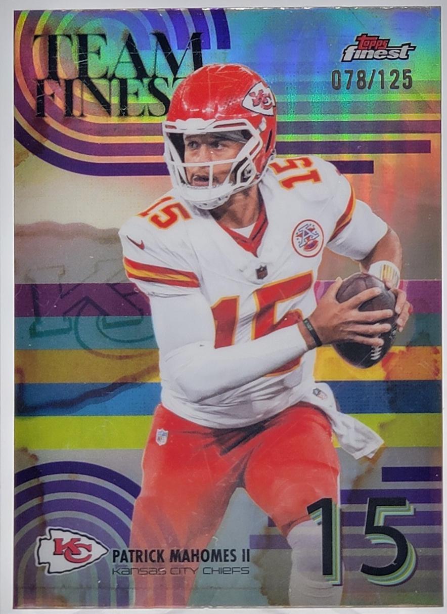 Patrick Mahomes II [Purple Refractor] #TF-3