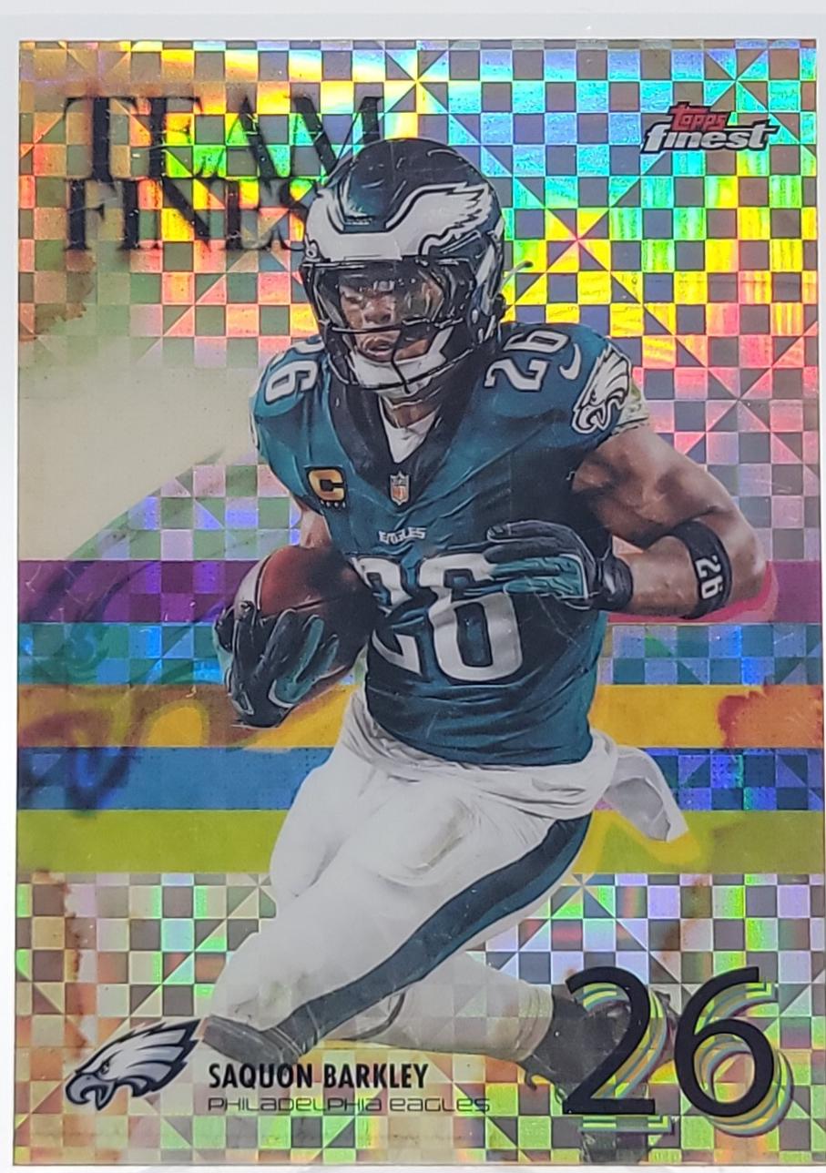 Saquon Barkley [X-Fractor] #TF-5