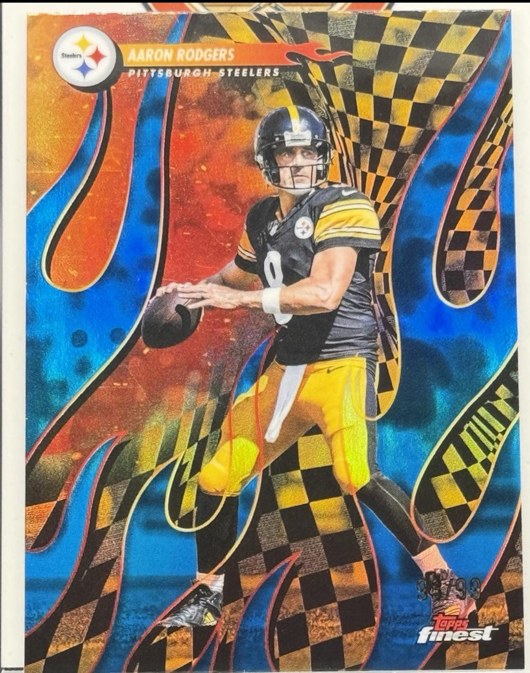 Aaron Rodgers [Blue Refractor] #T-27