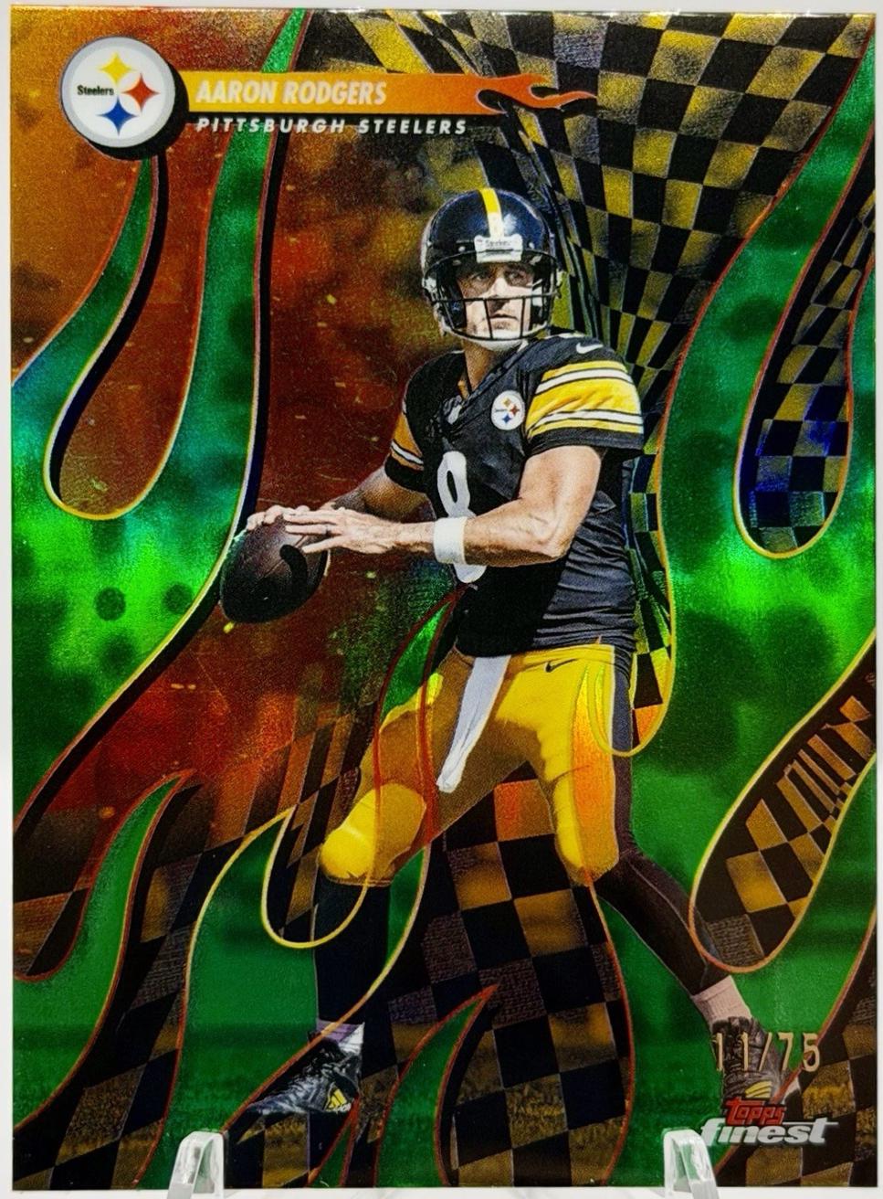 Aaron Rodgers [Green Refractor] #T-27