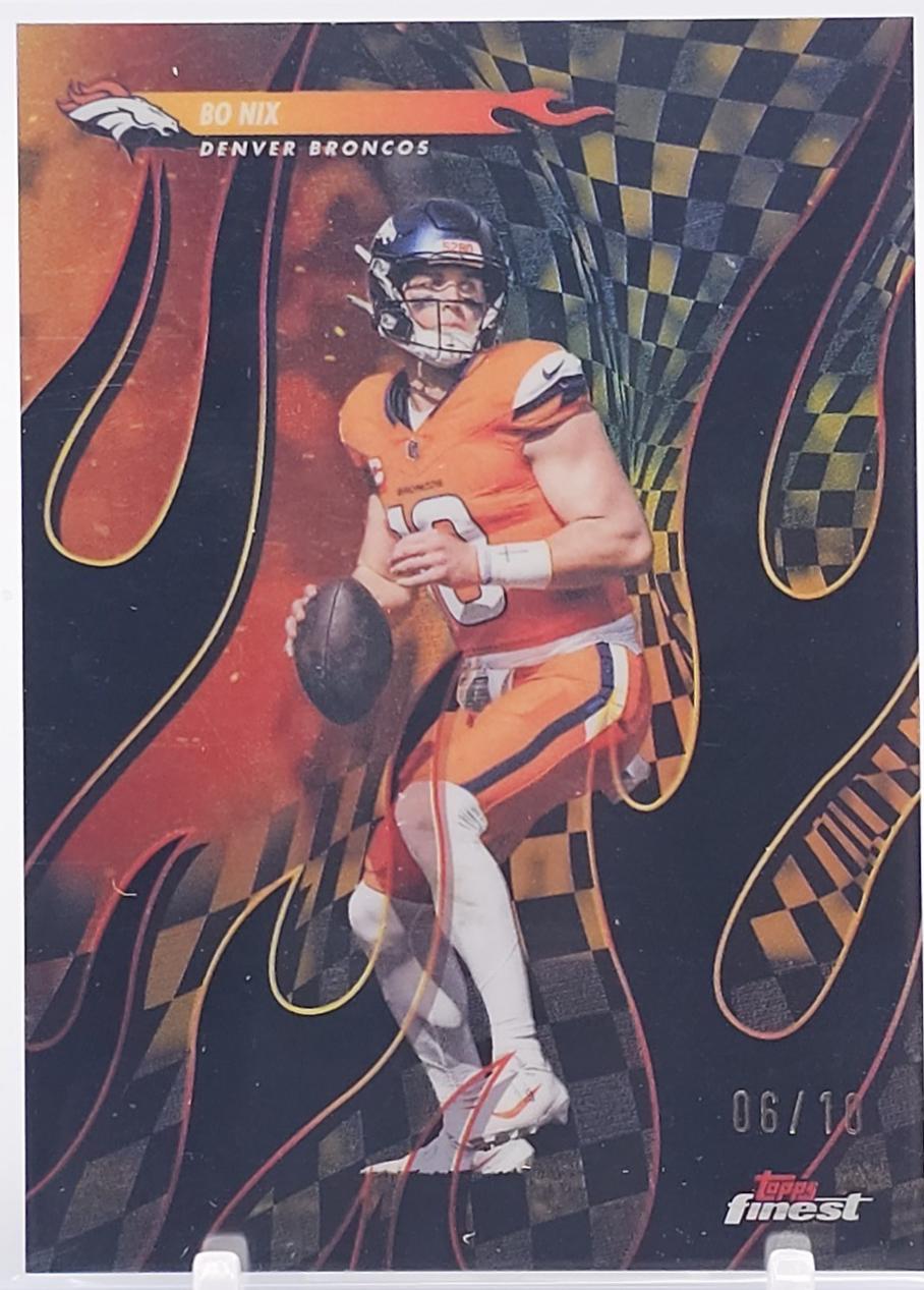 Bo Nix [Black Refractor] #T-15
