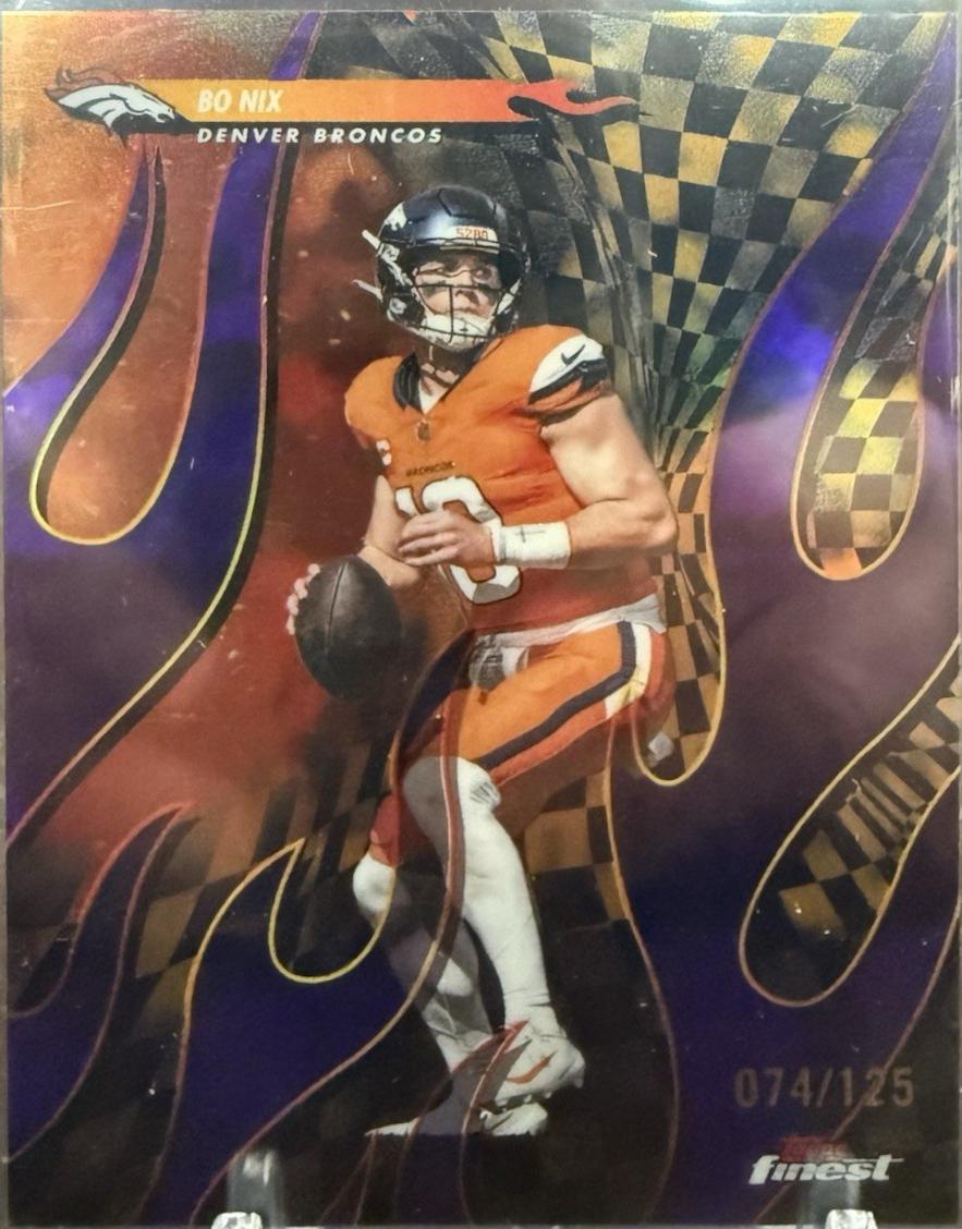 Bo Nix [Purple Refractor] #T-15