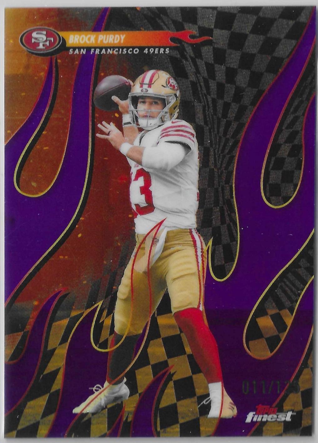 Brock Purdy [Purple Refractor] #T-28