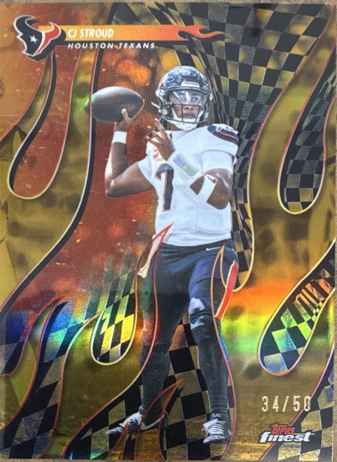 CJ Stroud [Gold Refractor] #T-18