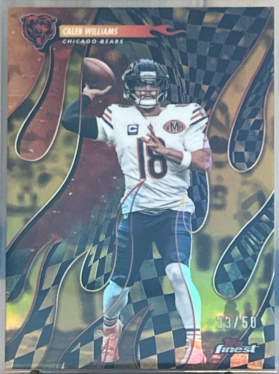 Caleb Williams [Gold Refractor] #T-12