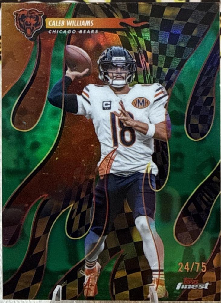 Caleb Williams [Green Refractor] #T-12
