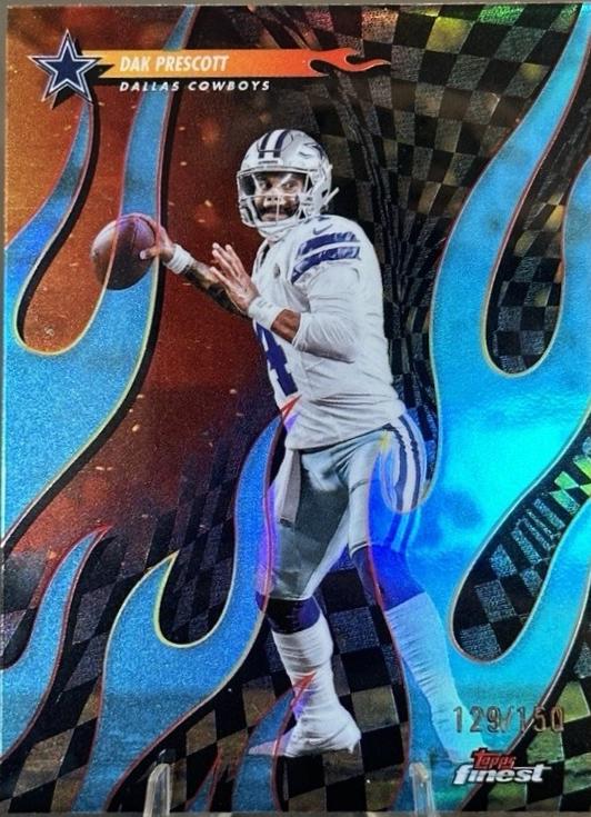 Dak Prescott [Sky Blue Refractor] #T-14
