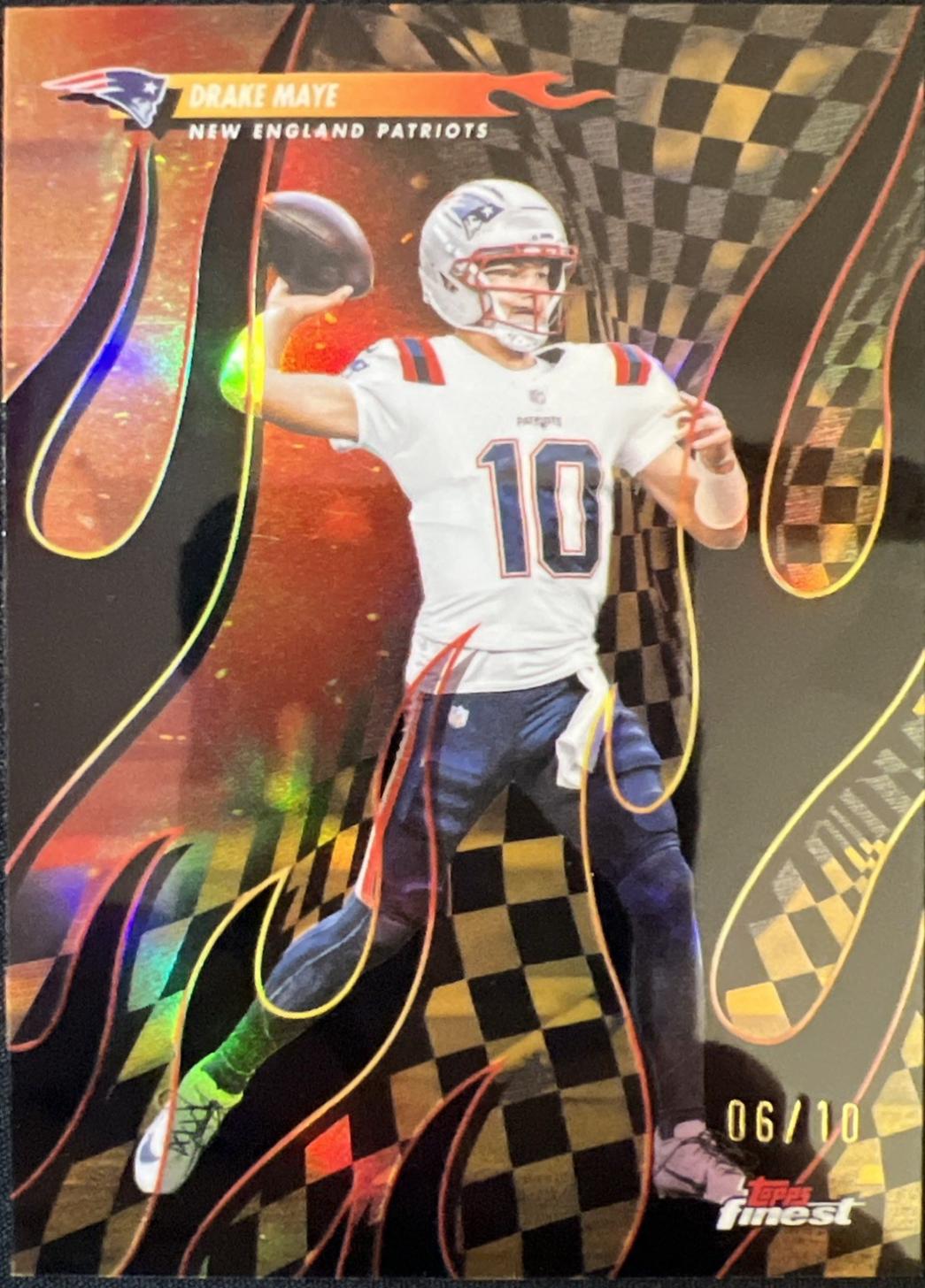 Drake Maye [Black Refractor] #T-25