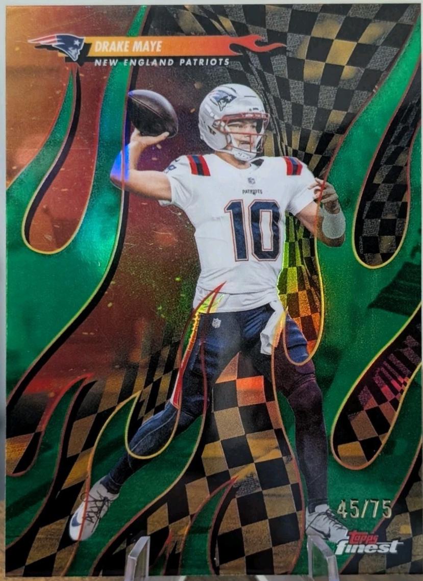 Drake Maye [Green Refractor] #T-25