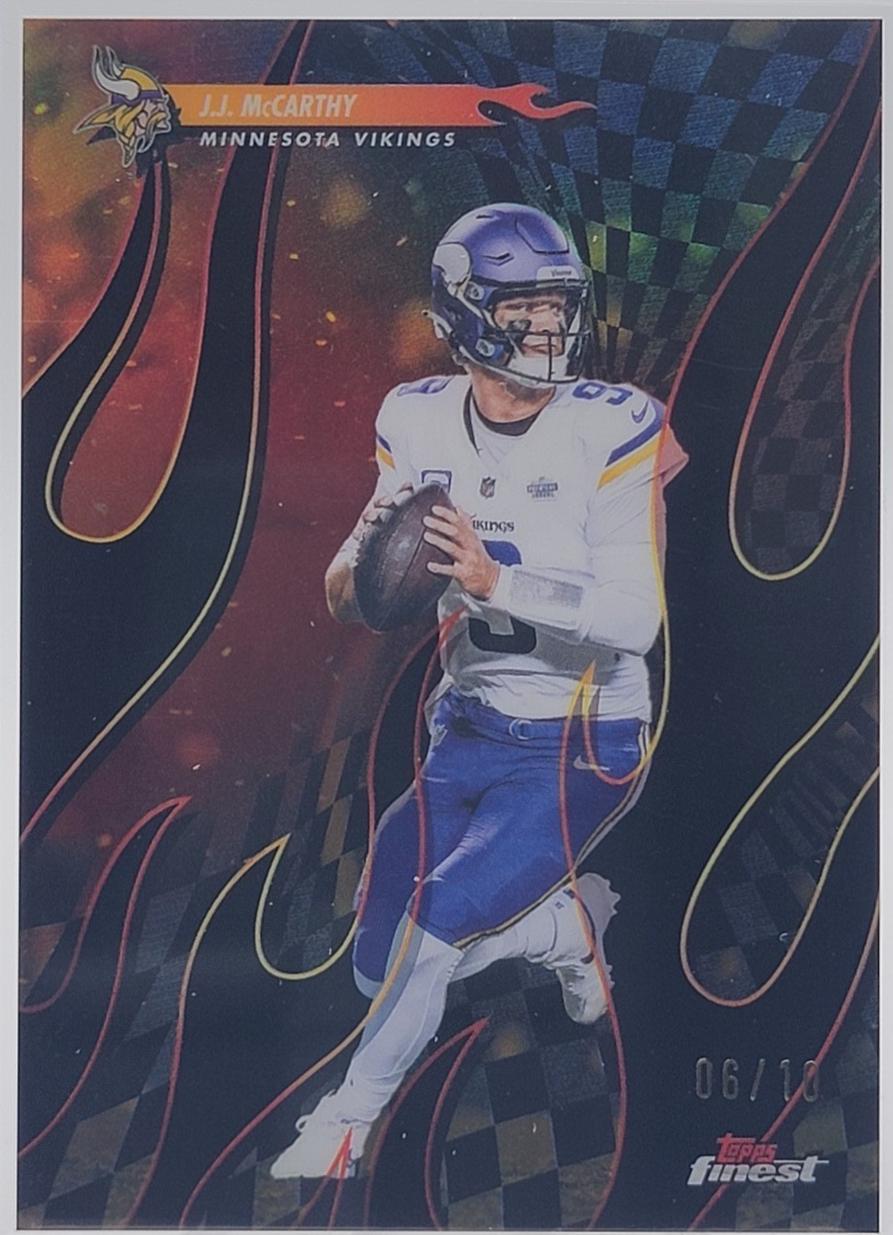 J.J. McCarthy [Black Refractor] #T-24
