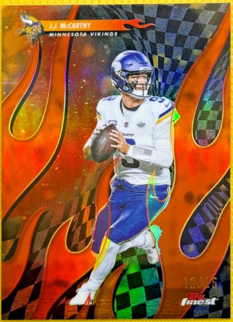 J.J. McCarthy [Orange Refractor] #T-24