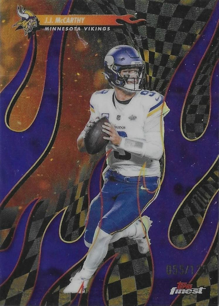 J.J. McCarthy [Purple Refractor] #T-24