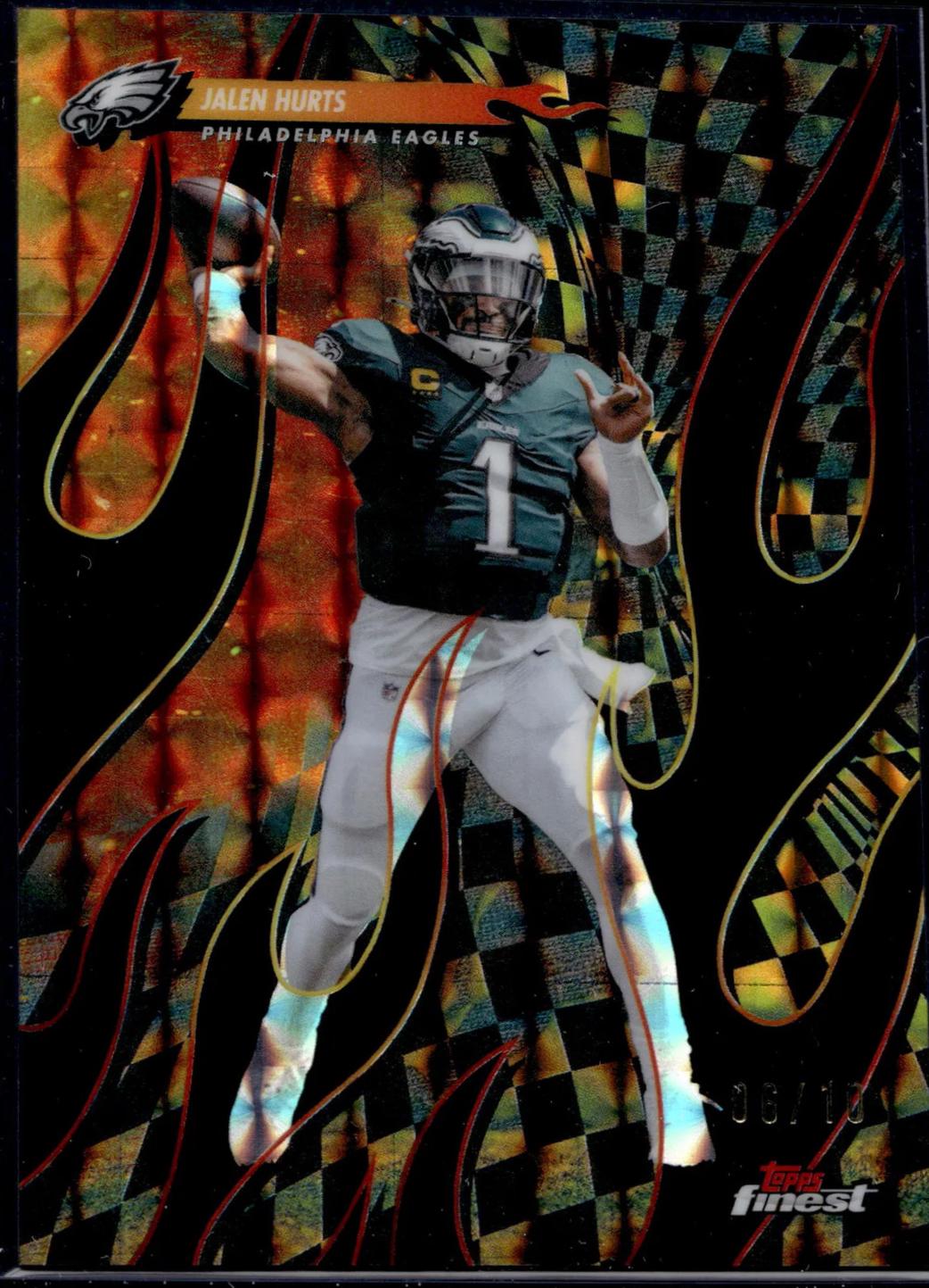 Jalen Hurts [Black Geometric] #T-26
