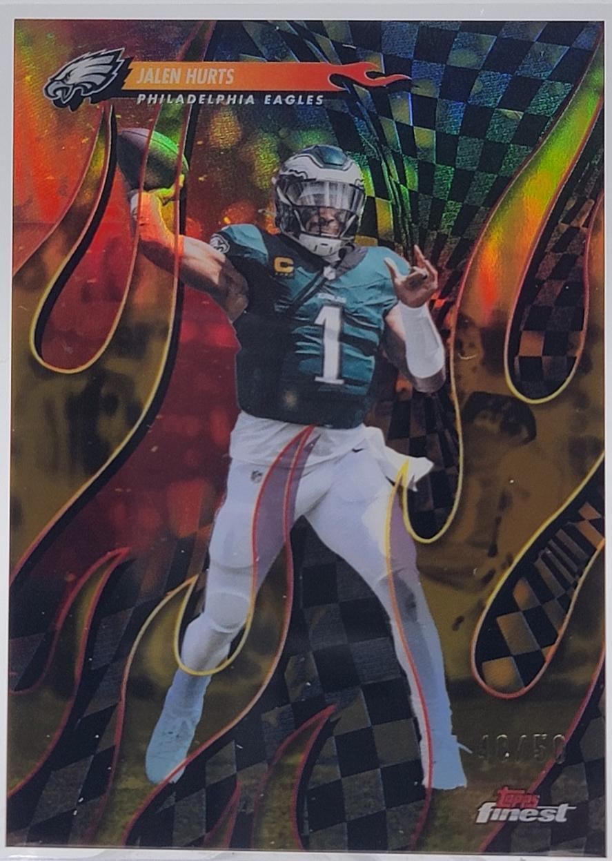 Jalen Hurts [Gold Refractor] #T-26