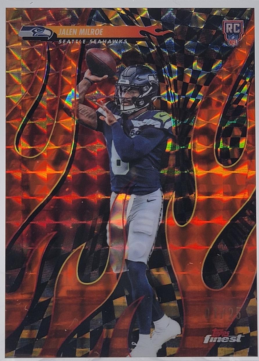 Jalen Milroe [Orange Geometric] #T-6