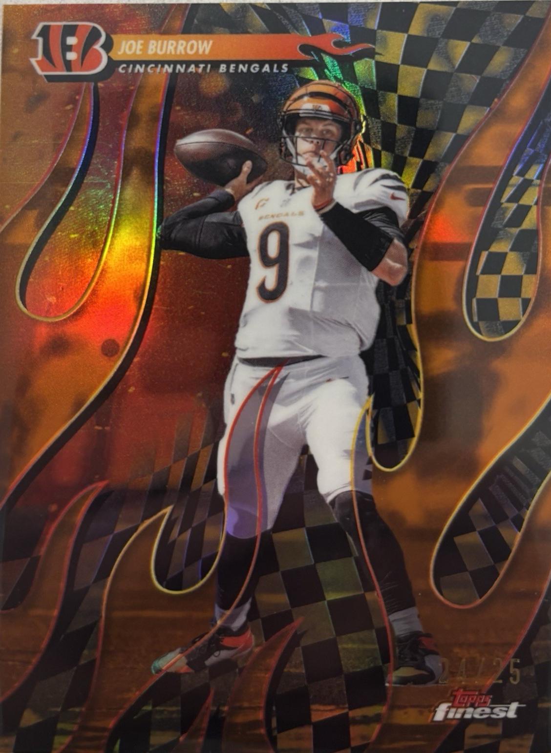 Joe Burrow [Orange Refractor] #T-13