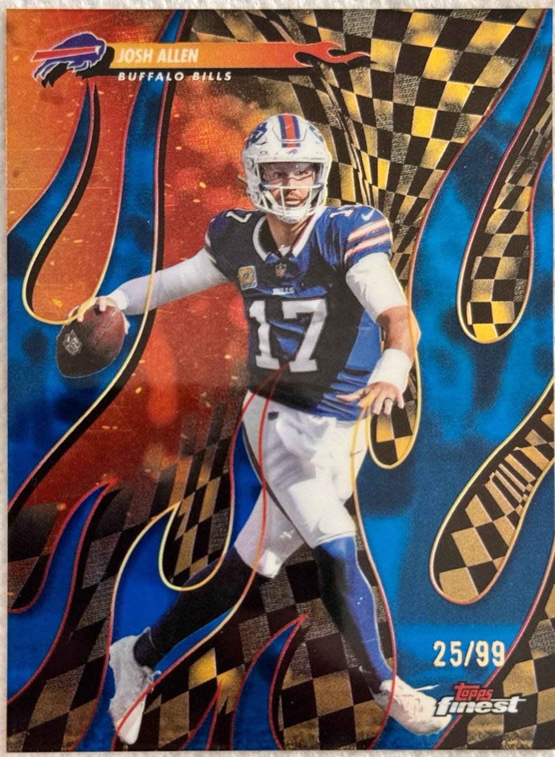 Josh Allen [Blue Refractor] #T-10