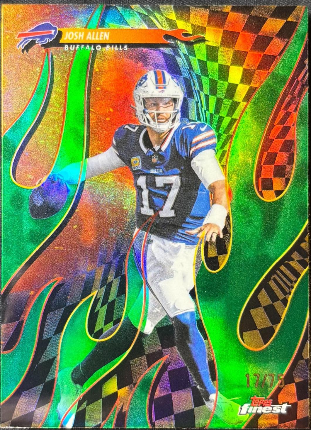 Josh Allen [Green Refractor] #T-10