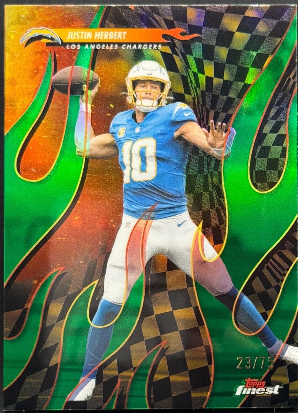 Justin Herbert [Green Refractor] #T-21