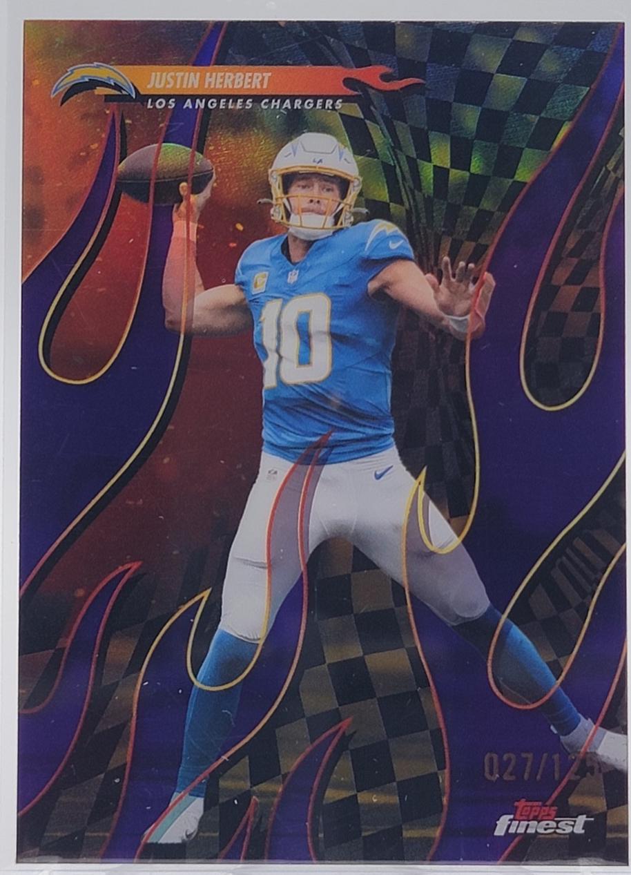 Justin Herbert [Purple Refractor] #T-21