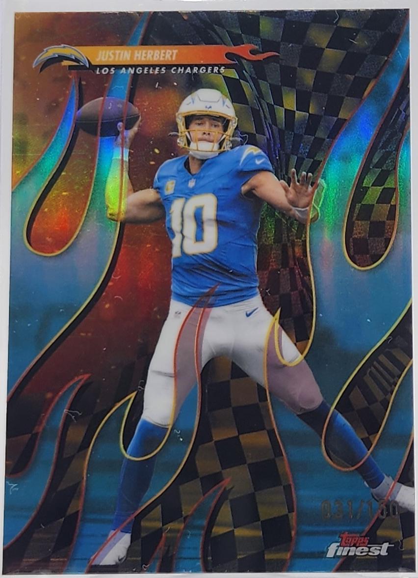 Justin Herbert [Sky Blue Refractor] #T-21