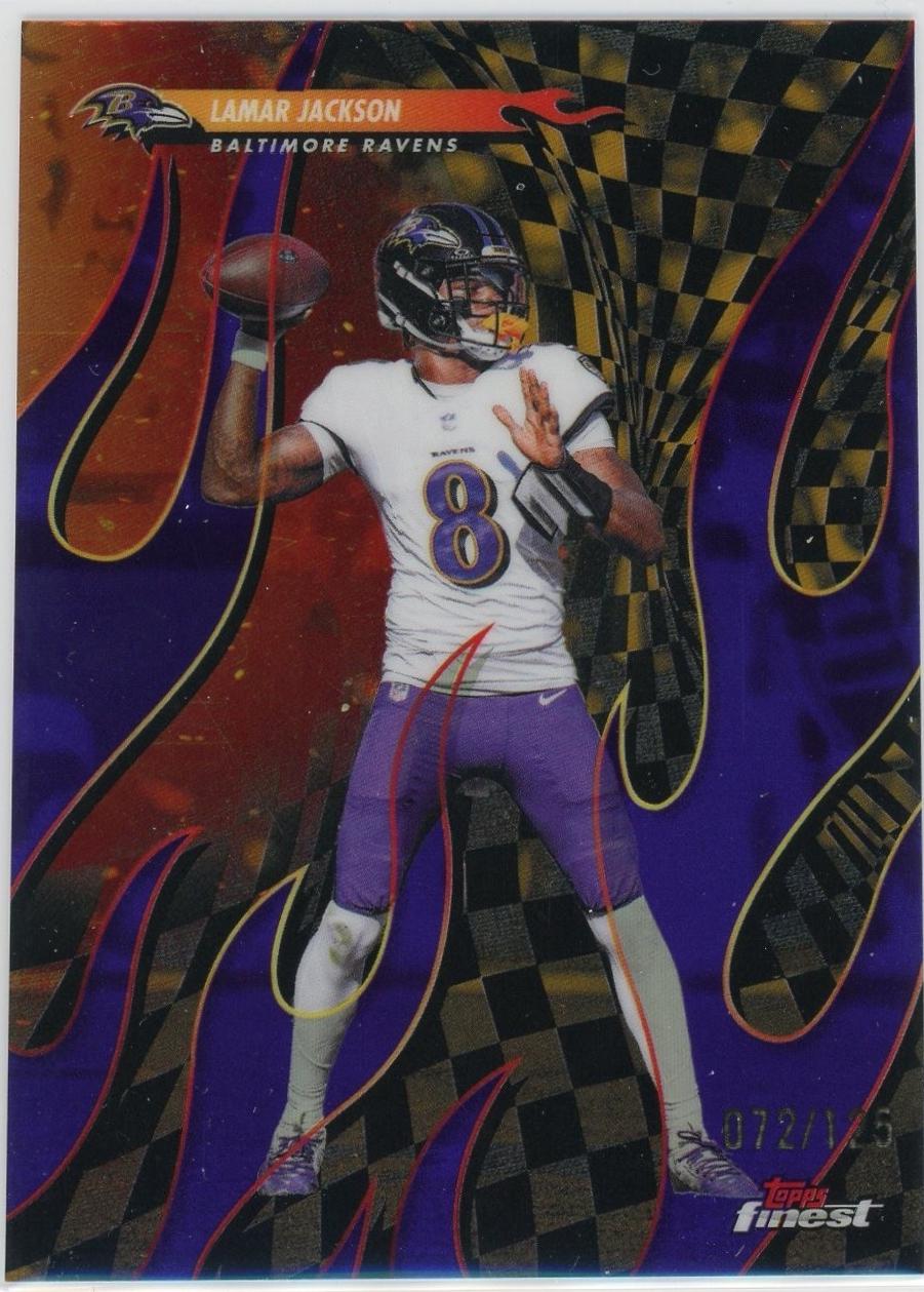 Lamar Jackson [Purple Refractor] #T-9