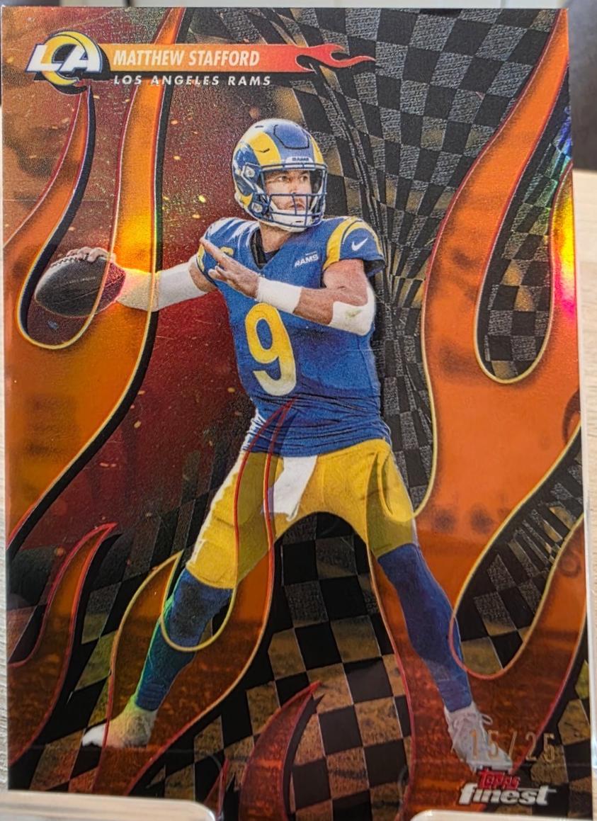 Matthew Stafford [Orange Geometric] #T-22