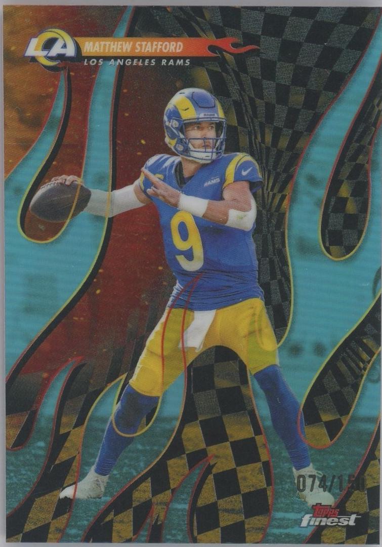 Matthew Stafford [Sky Blue Refractor] #T-22