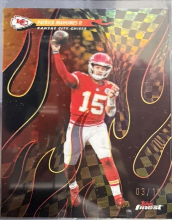 Patrick Mahomes II [Black Refractor] #T-20