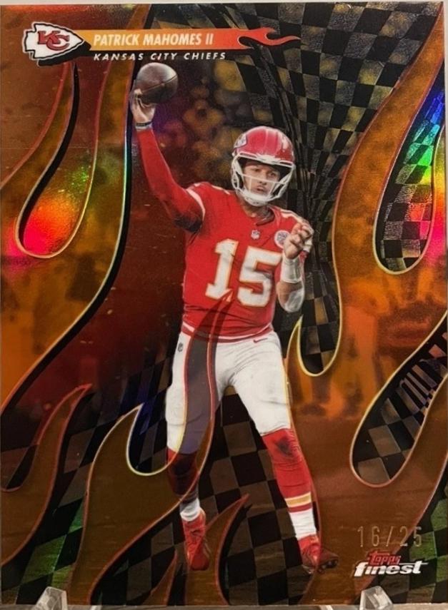 Patrick Mahomes II [Orange Geometric] #T-20