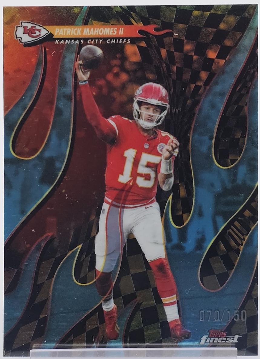 Patrick Mahomes II [Sky Blue Refractor] #T-20
