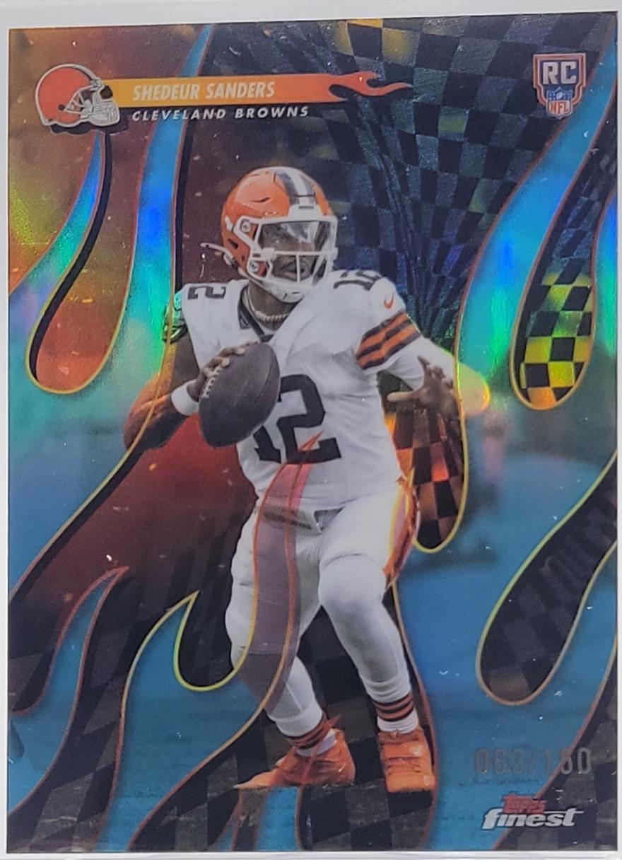 Shedeur Sanders [Sky Blue Refractor] #T-2