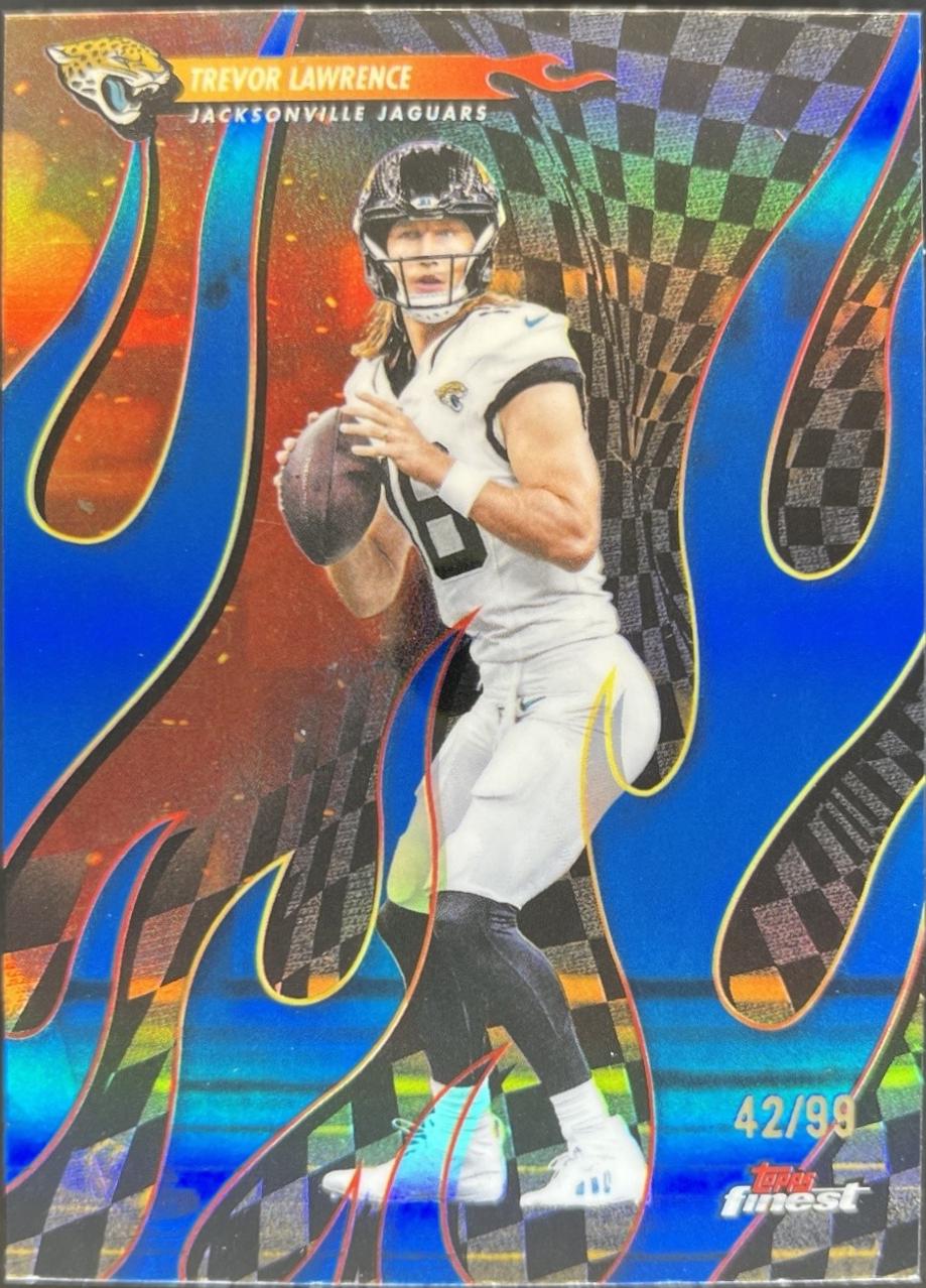 Trevor Lawrence [Blue Refractor] #T-19