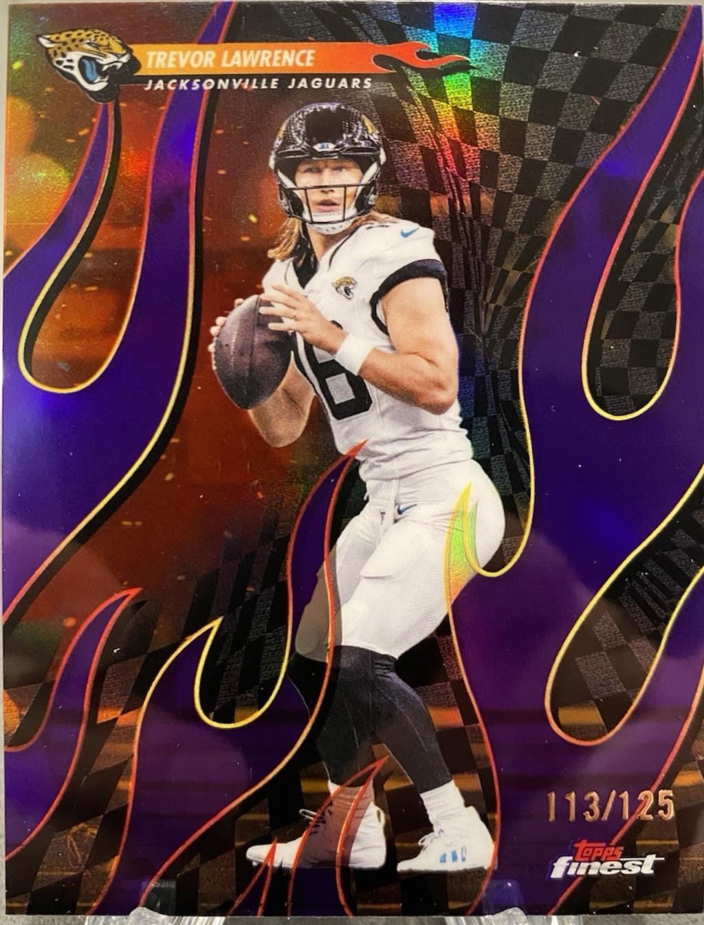 Trevor Lawrence [Purple Refractor] #T-19