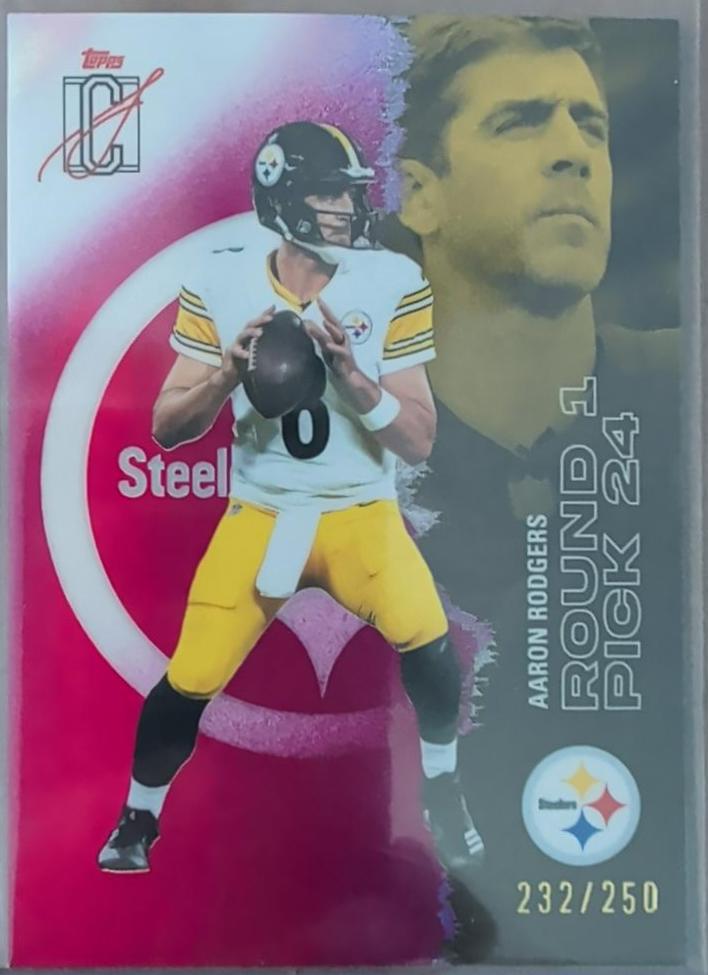 Aaron Rodgers [Magenta Refractor Chrome] #44