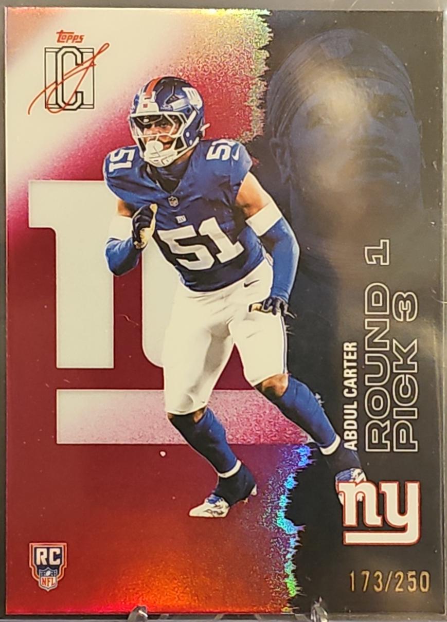 Abdul Carter [Red Refractor Chrome] #118