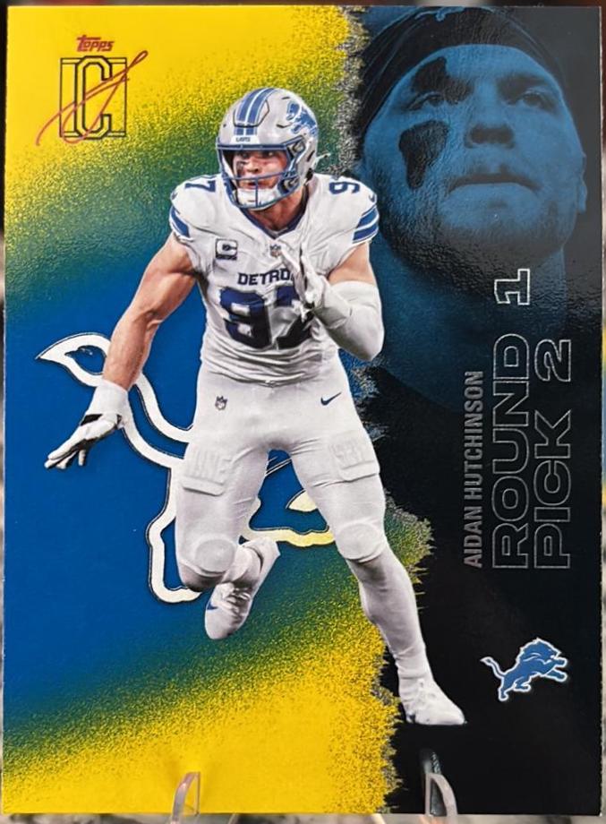 Aidan Hutchinson [Blue Yellow] #74