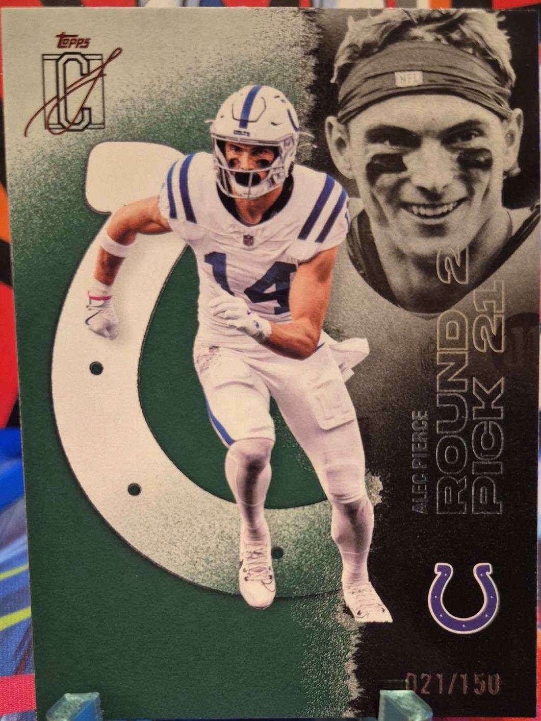 Alec Pierce [Green Autograph] #78