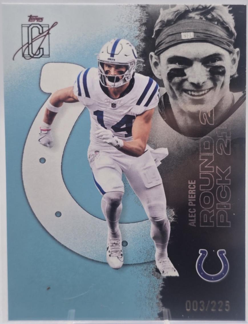 Alec Pierce [Teal Refractor Chrome] #78