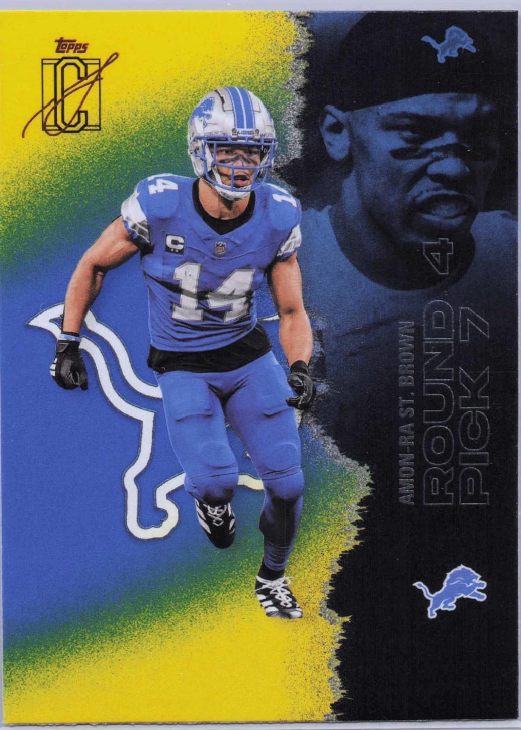 Amon-Ra St. Brown [Blue Yellow] #19