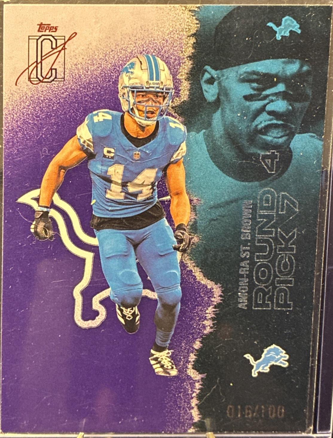 Amon-Ra St. Brown [Purple] #19