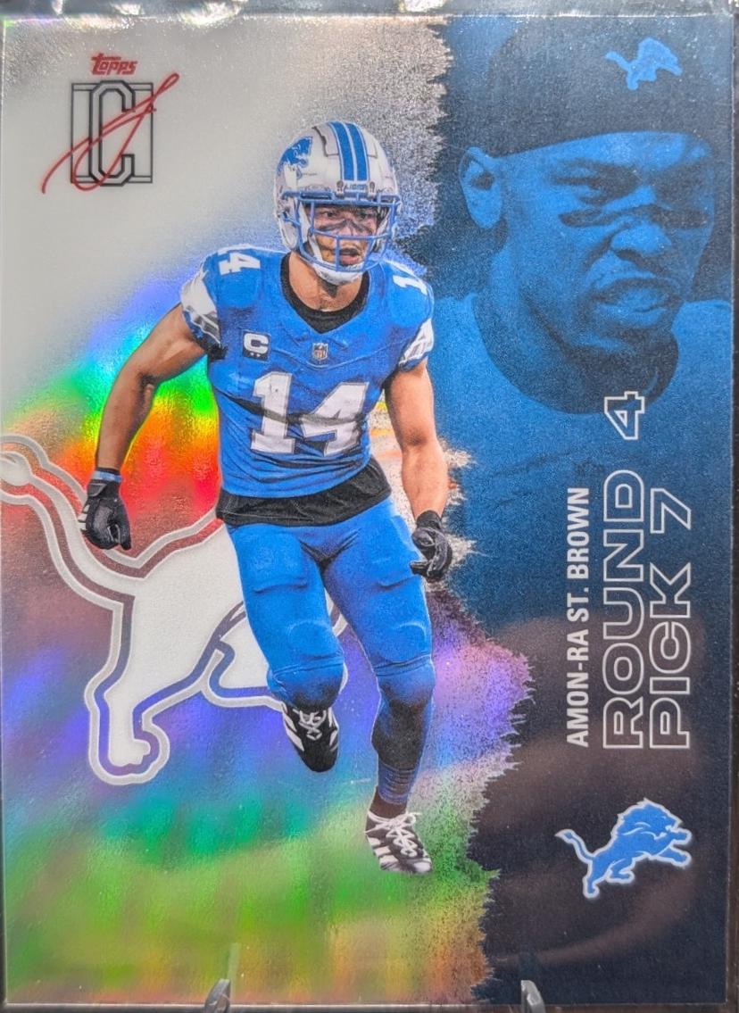 Amon-Ra St. Brown [Refractor Chrome] #19