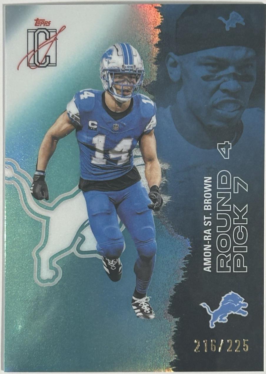 Amon-Ra St. Brown [Teal] #19