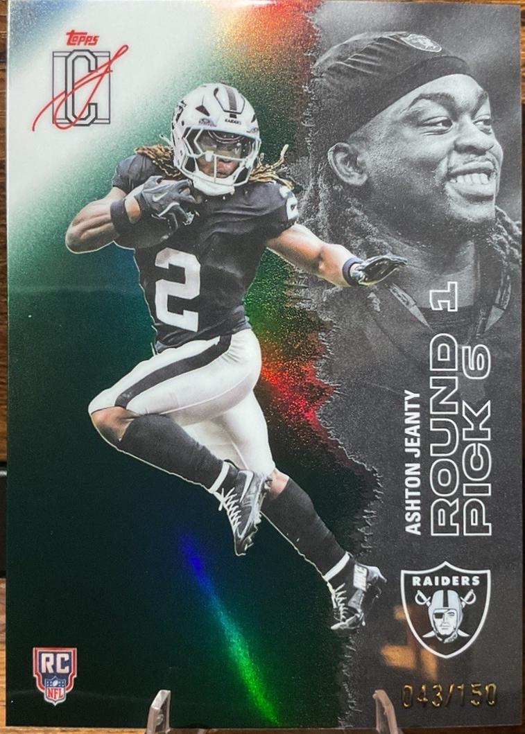 Ashton Jeanty [Green Autograph] #102